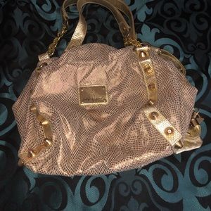 Baby Phat Gold purse with embellishments